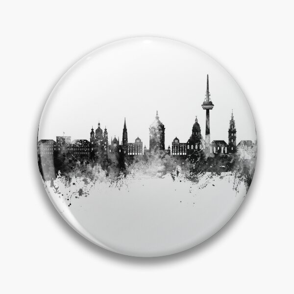 Item preview, Mannheim Germany Skyline designed and sold by ArtPrints.