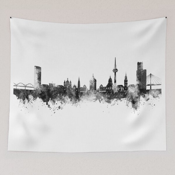 Item preview, Mannheim Germany Skyline designed and sold by ArtPrints.