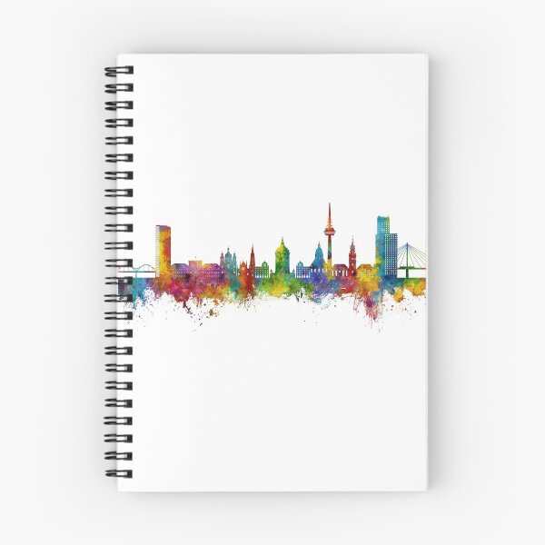Item preview, Mannheim Germany Skyline designed and sold by ArtPrints.