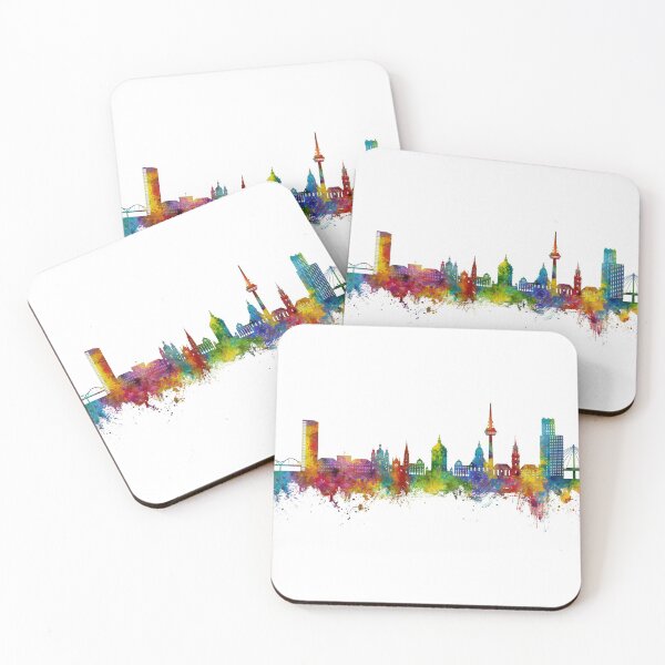 Item preview, Mannheim Germany Skyline designed and sold by ArtPrints.