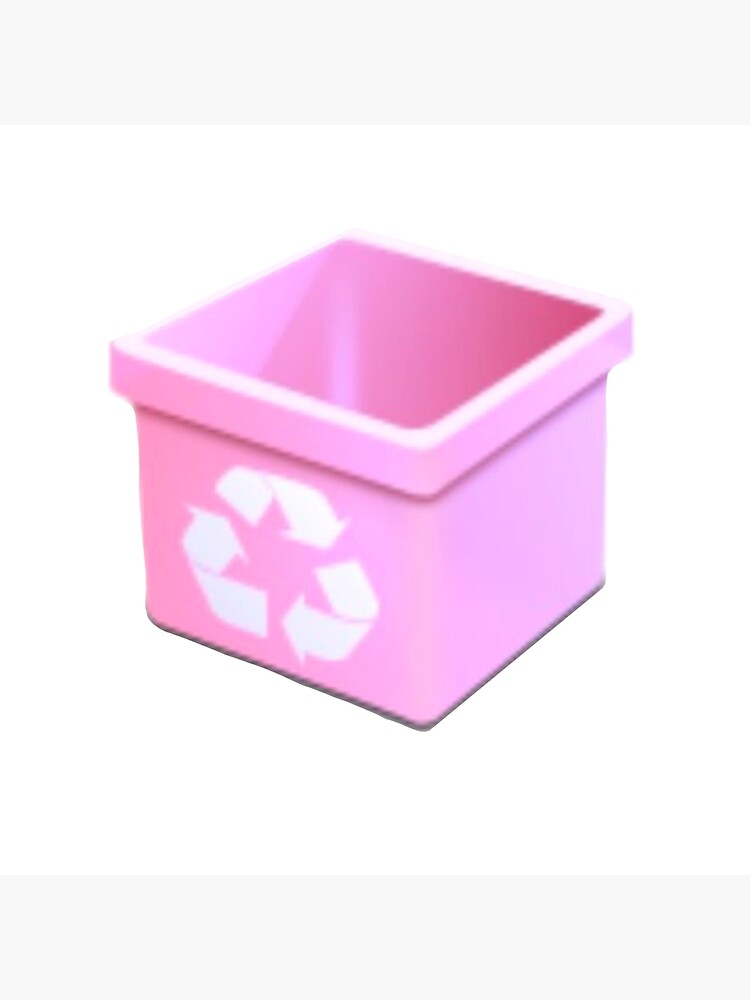 &ldquo;pink recycling bin&rdquo; Photographic Print for Sale by celestivl | Redbubble