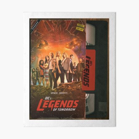 legends of tomorrow season 6 poster Art Board Print