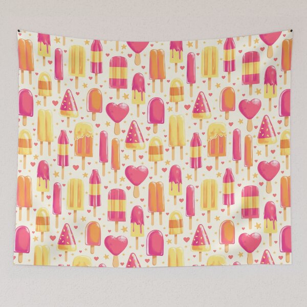 Item preview,  Ice Pops on White designed and sold by Paisley Yazel.