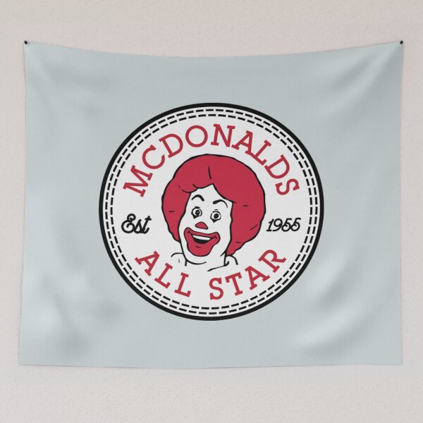 Item preview, McDonalds All Star Converse Logo designed and sold by PeachyTeesShop.