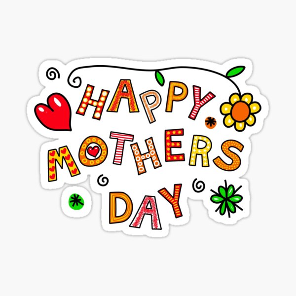 Happy Mothers Day Sticker
