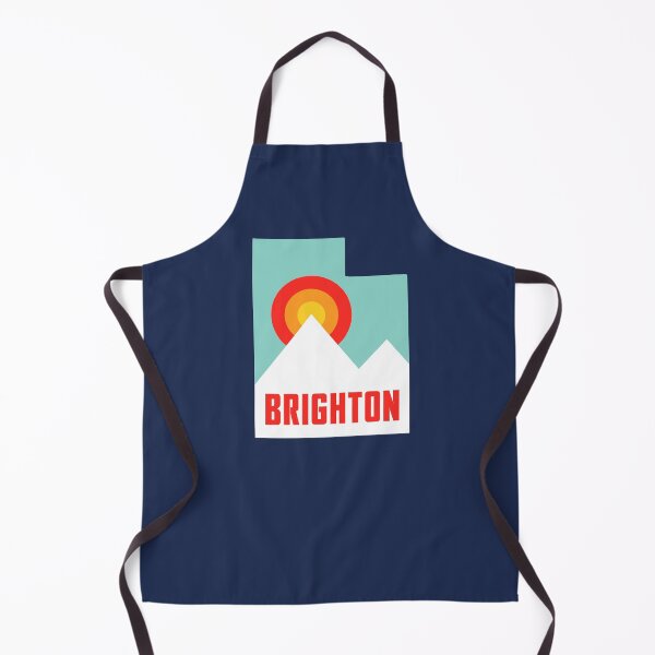 Item preview, Brighton Utah State Retro Mountains designed and sold by yelly123.