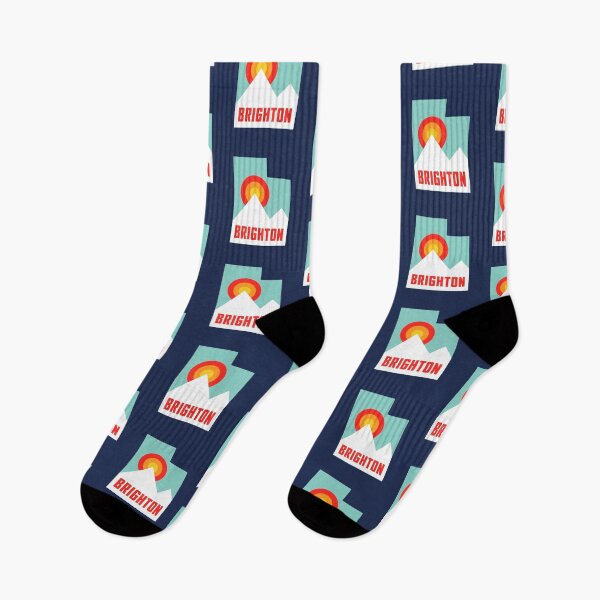 Item preview, Brighton Utah State Retro Mountains designed and sold by yelly123.