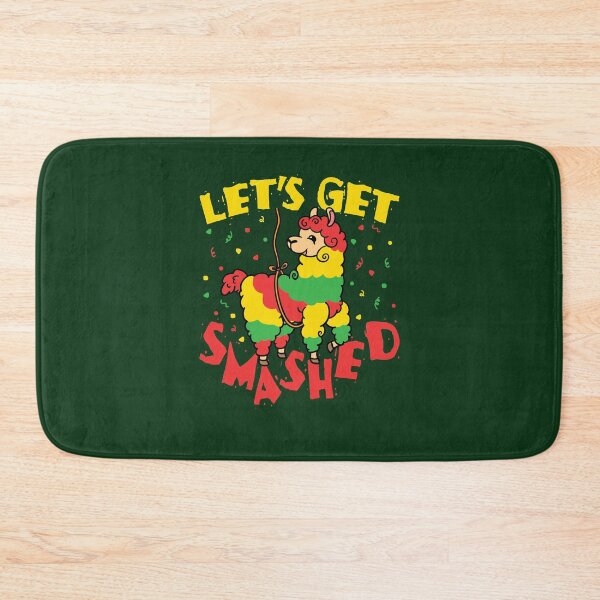 Item preview, Llama Cinco De Mayo Let's Get Smashed designed and sold by jaygo.