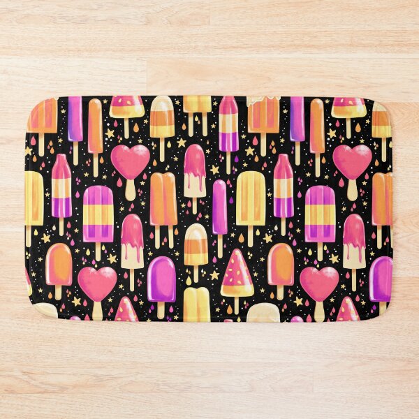 Item preview,  Ice Pops on Black designed and sold by Paisley Yazel.