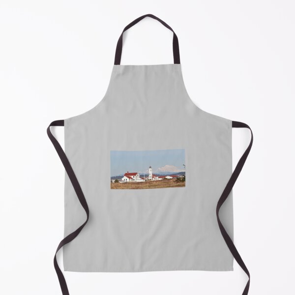 Item preview, Point Wilson Light Station and Mount Baker designed and sold by Lynn Bawden.
