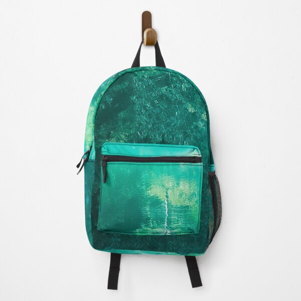 Item preview, Reflection of Green Trees in Blue Lake designed and sold by KirstyNadineArt.