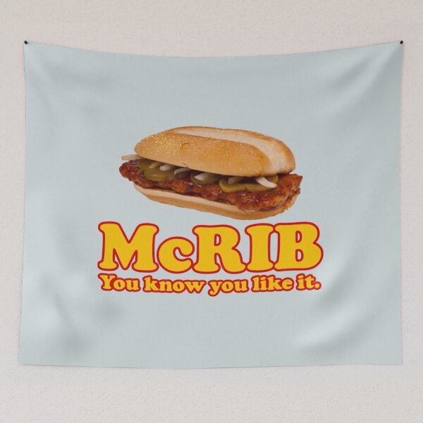 Item preview, McRIB_ You know you like it. designed and sold by PeachyTeesShop.