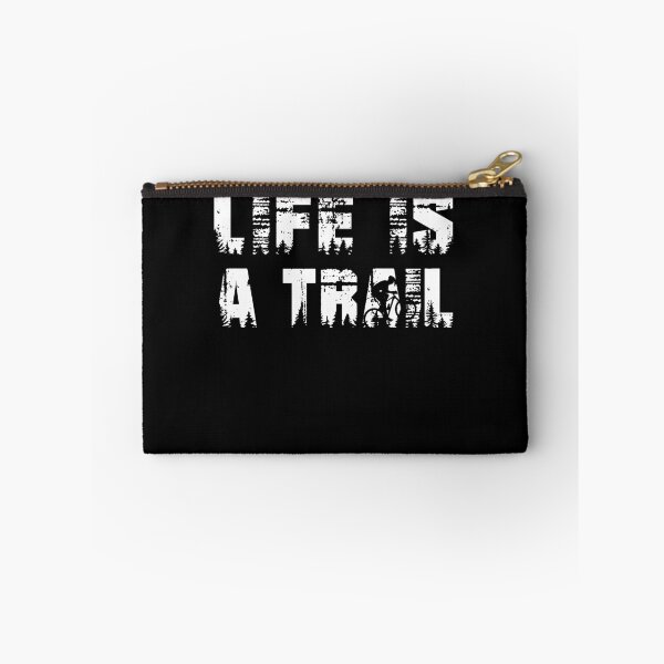Item preview, Mountain bike bike saying Life Is A Trail - MTB cyclist designed and sold by Lenny Stahl.