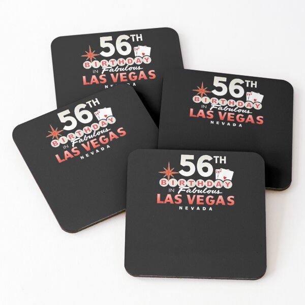 Item preview, 56th Birthday In Fabulous Las Vegas Nevada Birthday Party Gift  designed and sold by venitamara.