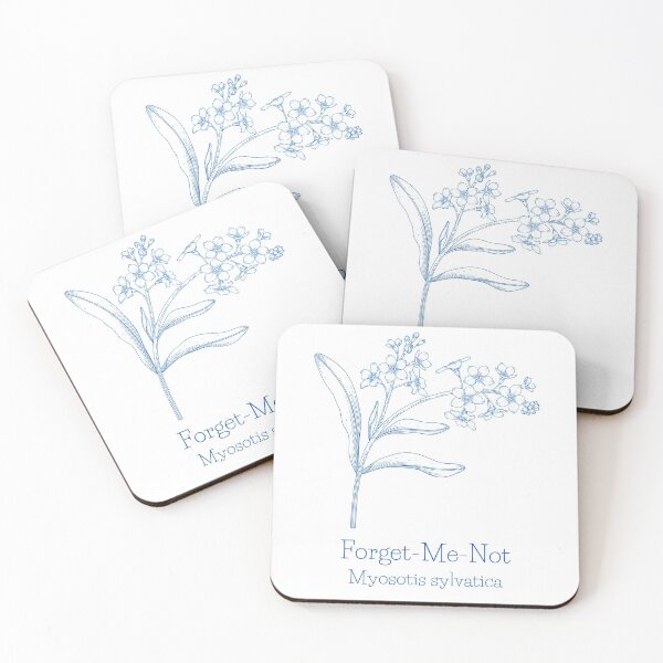 Item preview, Forget-Me-Not, Myosotis sylvatica designed and sold by VV-2020.