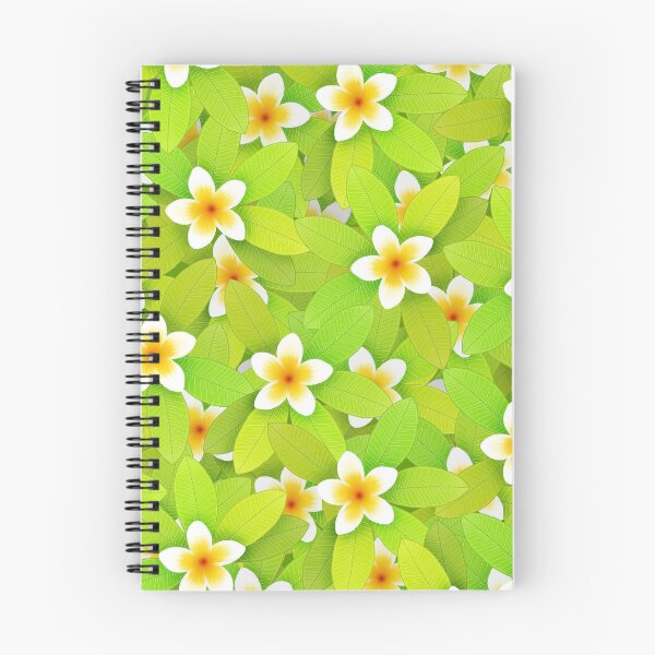 Item preview, Green Leaves And Beautiful White Flowers designed and sold by sasijaya.