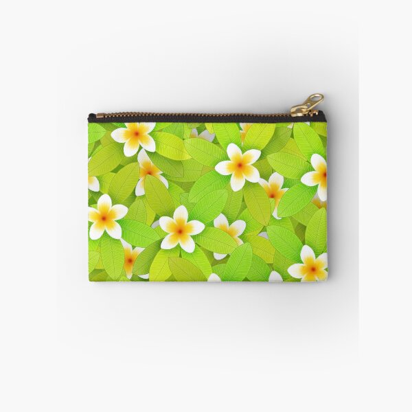 Item preview, Green Leaves And Beautiful White Flowers designed and sold by sasijaya.