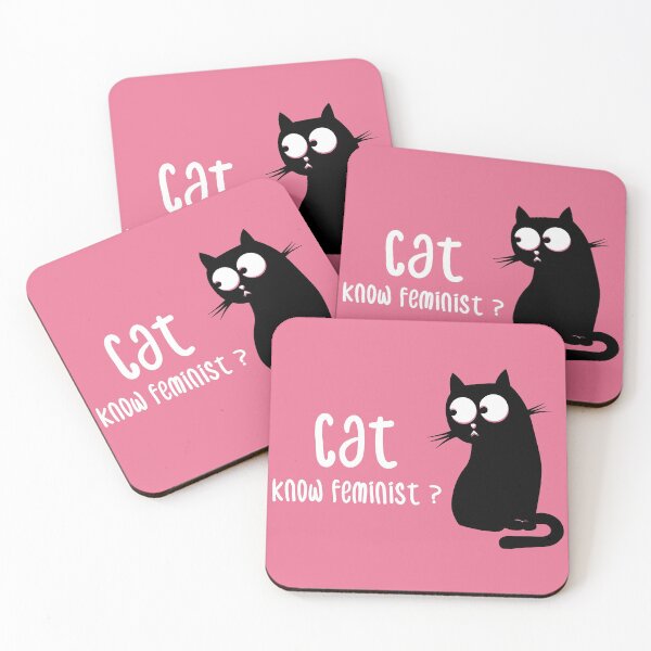Item preview, Feminest cat-cat know feminist designed and sold by BadrLuke01.