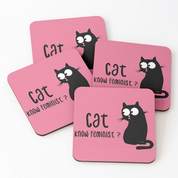 Item preview,  Feminest cat-cat know feminist designed and sold by BadrLuke01.