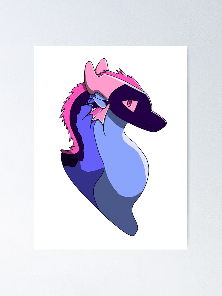 Omnisexual Pride Dragon Poster For Sale By Nrdytfling Redbubble