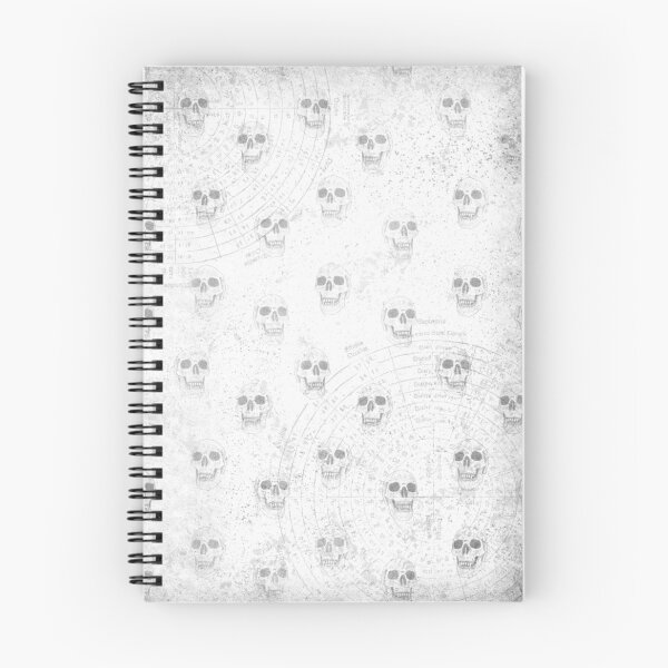 Item preview, Skull Black and White Grunge designed and sold by NotesFromAlex.