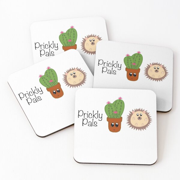 Item preview, Prickly Pals (Hedgie and Cactus) designed and sold by Mysticartshop.