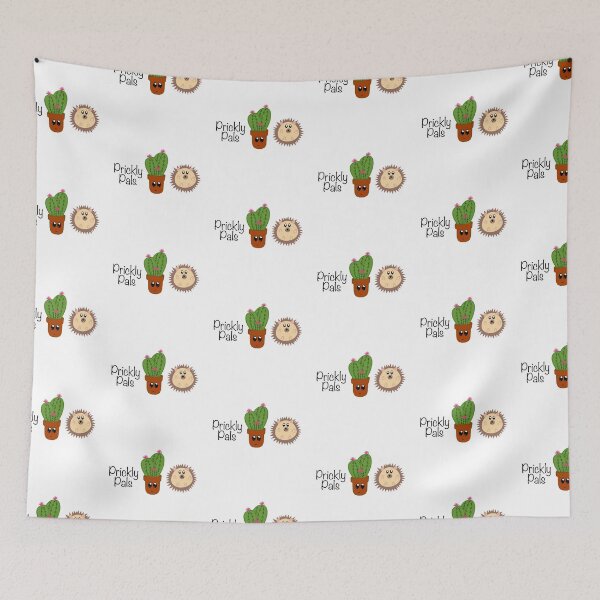 Item preview, Prickly Pals (Hedgie and Cactus) designed and sold by Mysticartshop.