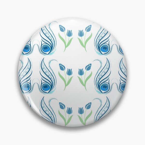 Item preview, Peacock feather and Tulips designed and sold by VV-2020.