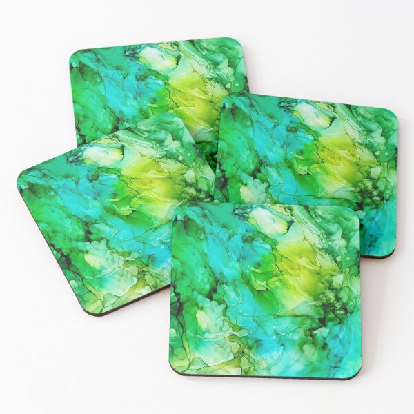 Item preview, Alcohol Ink Abstract River Run 1 designed and sold by Jean-Marie-Art.