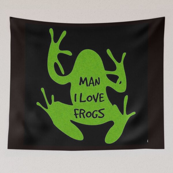 Item preview, Man i'love frogs designed and sold by Joseph Mizovic.