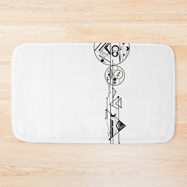 Item preview,  sagittarius zodiac sign, zodiac sign space tattoo minimalism geometry designed and sold by Darikdark.