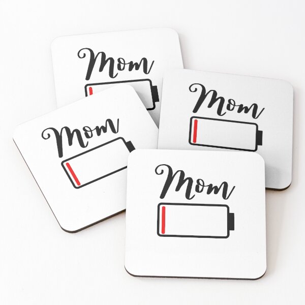 Item preview, Mom Life Low Battery  designed and sold by Katherine Winner.