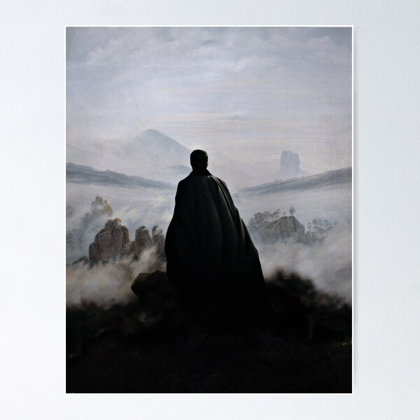 Item preview, The Darkling above the sea of fog designed and sold by dimvitri.