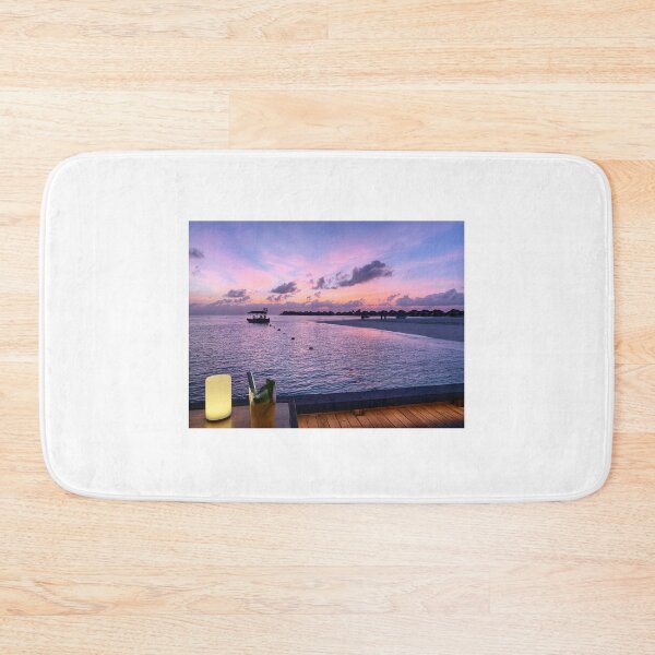 Item preview, Beautiful Maldives Purple Ocean Sunset  designed and sold by newburyboutique.