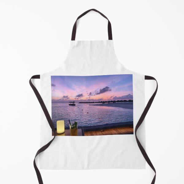 Item preview, Beautiful Maldives Purple Ocean Sunset designed and sold by newburyboutique.