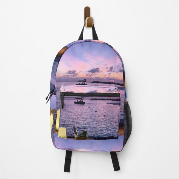 Item preview, Beautiful Maldives Purple Ocean Sunset designed and sold by newburyboutique.