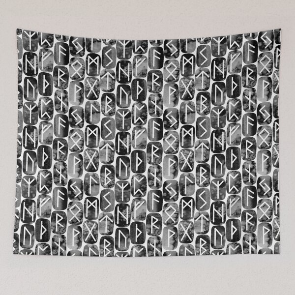 Item preview,  Elder Futhark Rune Stones on White designed and sold by Paisley Yazel.