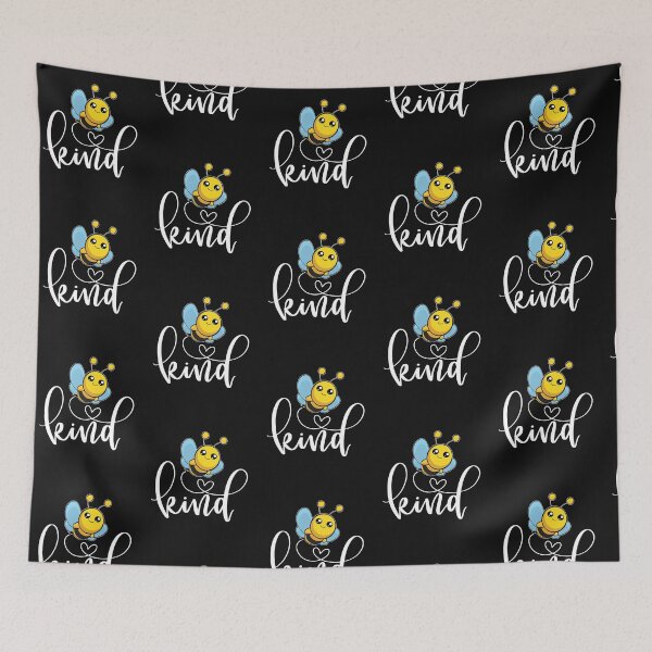 Item preview, Bee Kind Cute Kawaii Bumble Bee Inspirational Happy Bee designed and sold by Rabbitti.