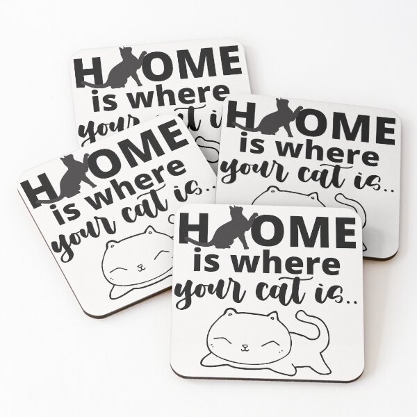 Item preview, Home is where your cat is designed and sold by dogcuddleralert.