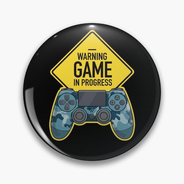 Item preview, Warning Game in Process designed and sold by Hixon House.