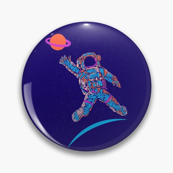 Item preview, Astronaut space jam designed and sold by IcalsaidArt.