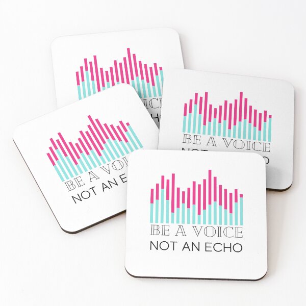 Item preview, Be a voice not an echo! designed and sold by Aedrikan.