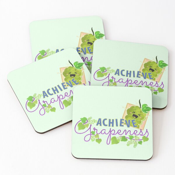 Item preview, Achieve Grapeness - Punny Garden designed and sold by PunnyGarden.