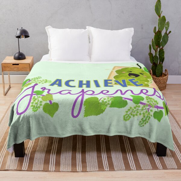 Item preview, Achieve Grapeness - Punny Garden designed and sold by PunnyGarden.
