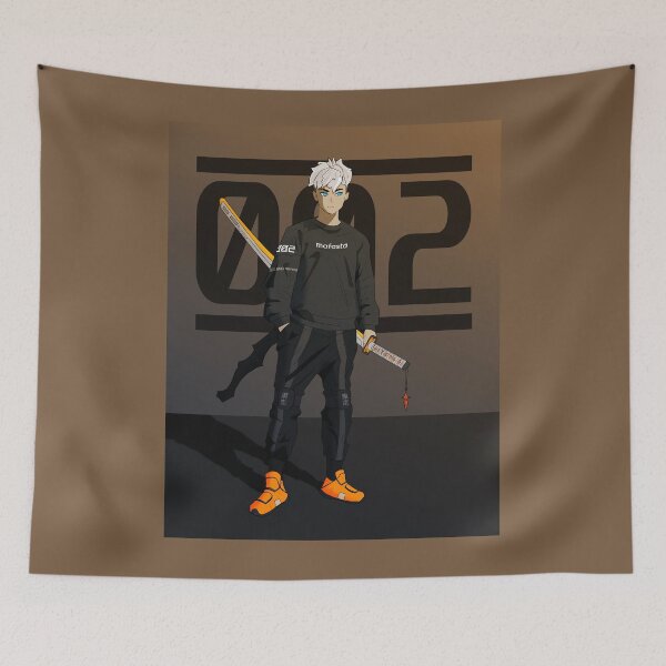 Item preview, Cyberpunk Anime White Hair Boy designed and sold by patrick10reyes.