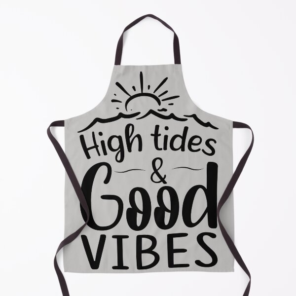 Item preview, High tides & good vibes designed and sold by LittleWorldArt.