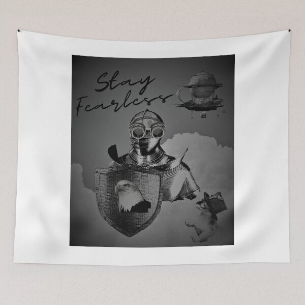 Item preview, Stay fearless designed and sold by rocklegends99.
