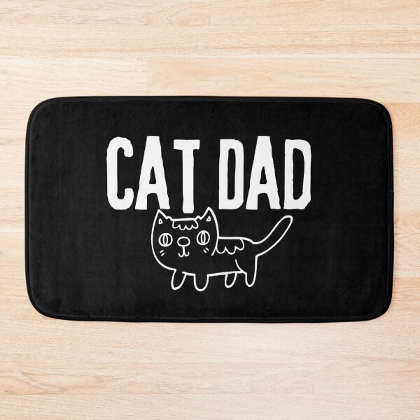 Item preview, Cat Dad Childish Drawing Design designed and sold by EarthArtDesigns.