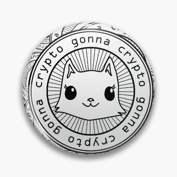 Item preview, Crypto Gonna Crypto Cat Coin designed and sold by Jerone.