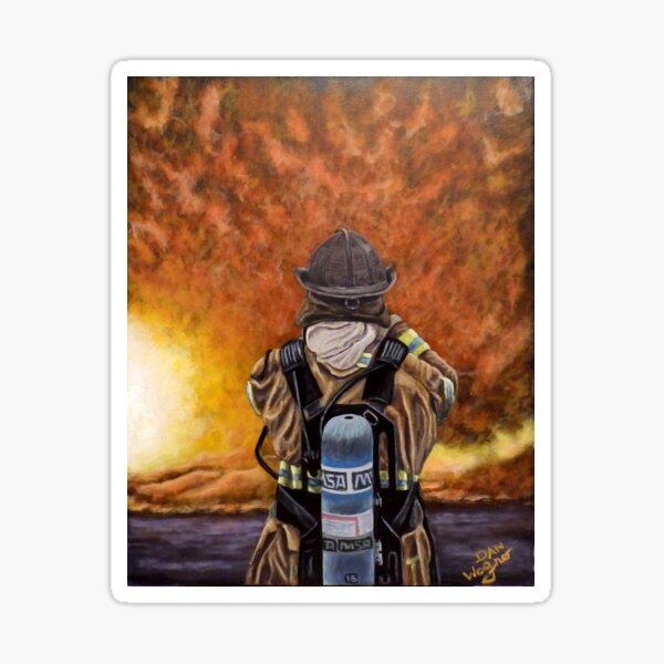 When Hell comes to visit Sticker
